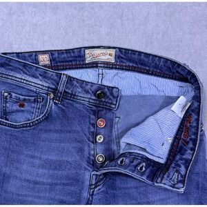 Marco Pescarolo Jeans Mens 30x26 Nerano 1 Napoli Italy Selvage ButtonFly